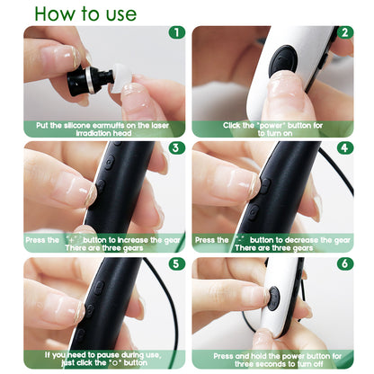 Portable Red Light Therapy Device for Ear and Nose – Safe & Easy Home Use